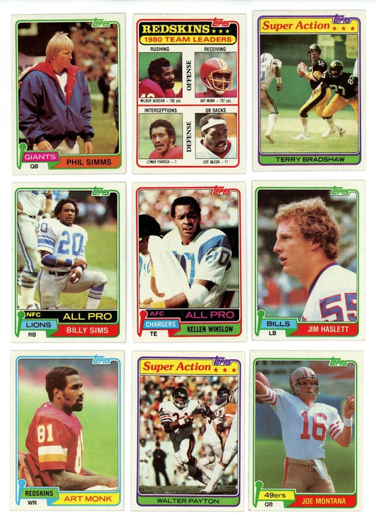1981 TOPPS FOOTBALL COMPLETE SET BREAK - 24 CARDS PER BOX! 3 HOFERS PER BOX!