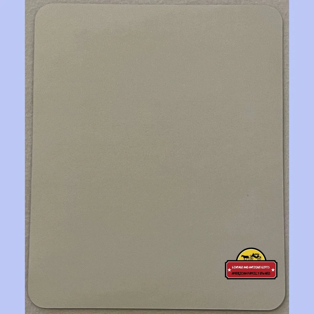 Beige mousepad featuring a funky monkey logo from the Rare Funky Monkey Ale label