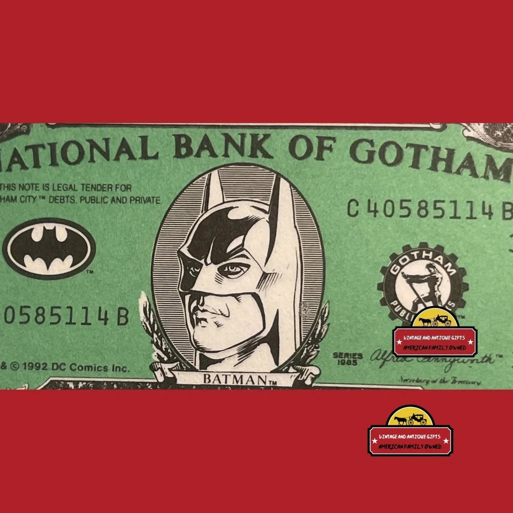 1991 Vintage Batman Penguin Catwoman Party Favors Money Unopened In Box Collectibles and Antique Gifts Home page Rare