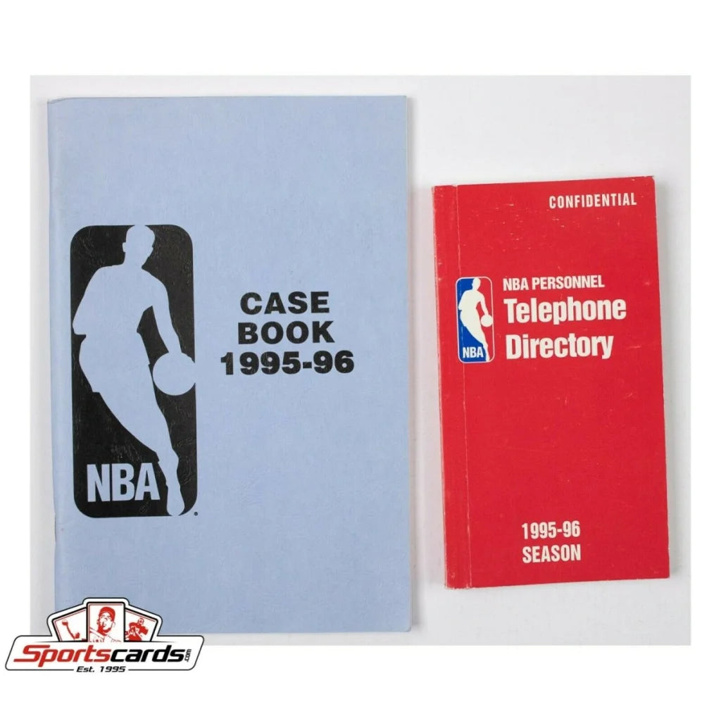 1995-96 NBA Case Book and Personnel Telephone Directory Set