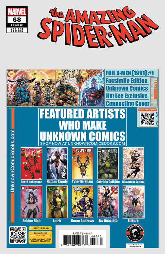 Amazing Spider Man 68 Exclusive Mateus Manhanini Variant Cover