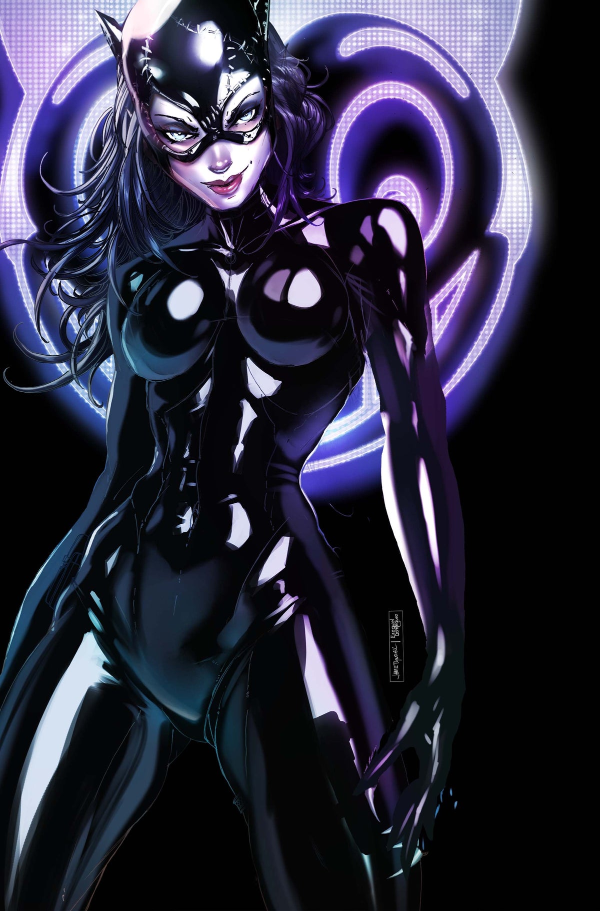 NYCC Feline Burglar Neon Metal Comic