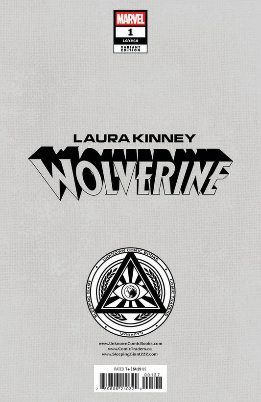 Laura Kinney Wolverine #1 Sabine Rich Exclusive Virgin Variant 📕 Unknown Comics
