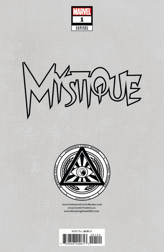 Mystique #1 Kaare Andrews Exclusive Connecting Cover Variant 📕 Unknown Comics