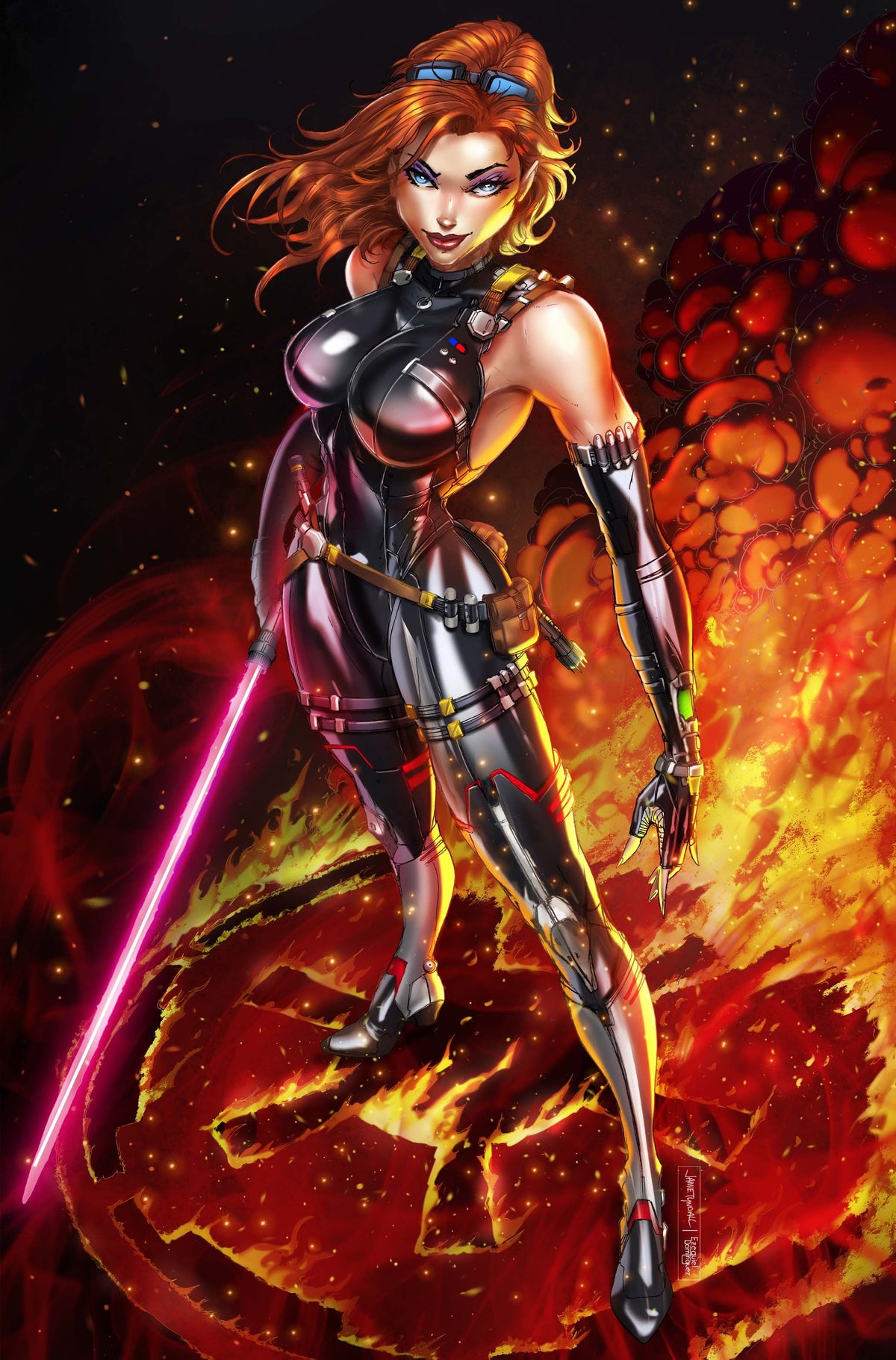 Skywalker's Mom Black Cover Variant