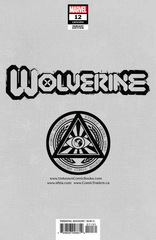 Wolverine #12 Mico Suayan Exclusive Variant 📕 Unknown Comics