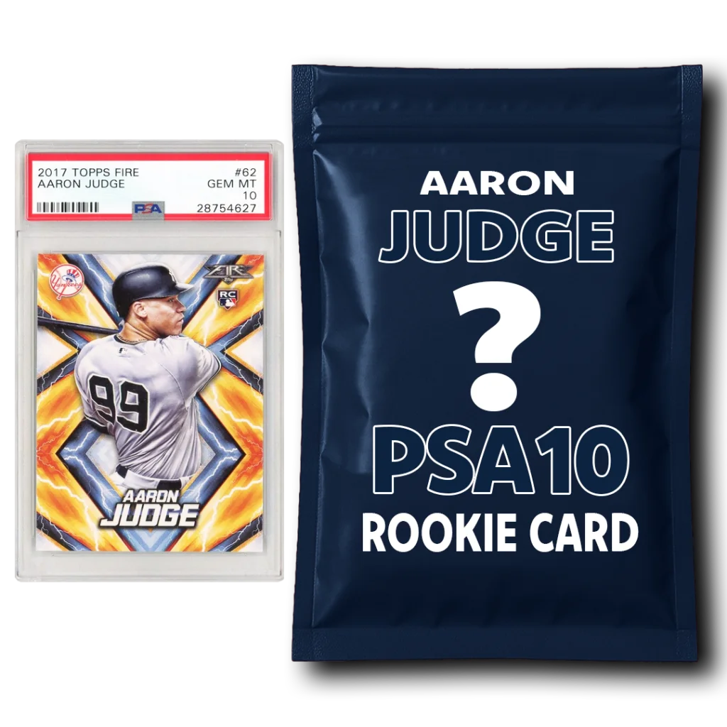Aaron Judge PSA 10 Graded Rookie Baseball Card Mystery Pack | Hall of Fame Sports Memorabilia | vintageantiquesgifts.com