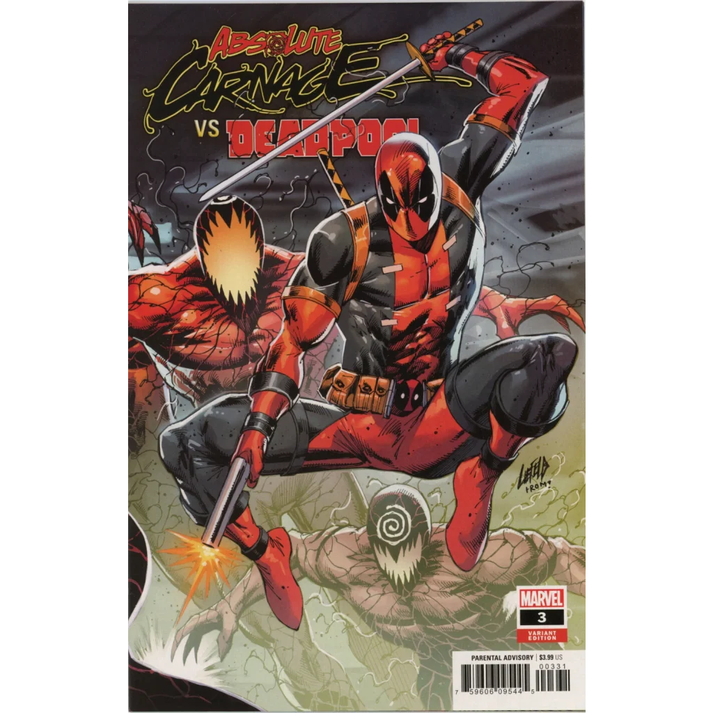 Absolute Carnage vs. Deadpool #3 (of 3) Connecting Variant | Unknown Comics Exclusive | vintageantiquesgifts.com