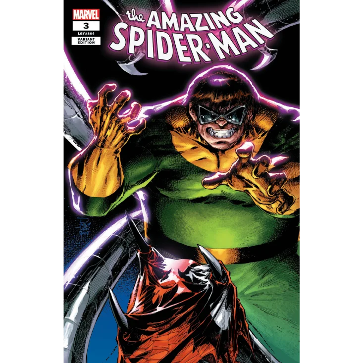 Comic books featuring Doctor Octopus and Peter Parker from unknown comic books collection