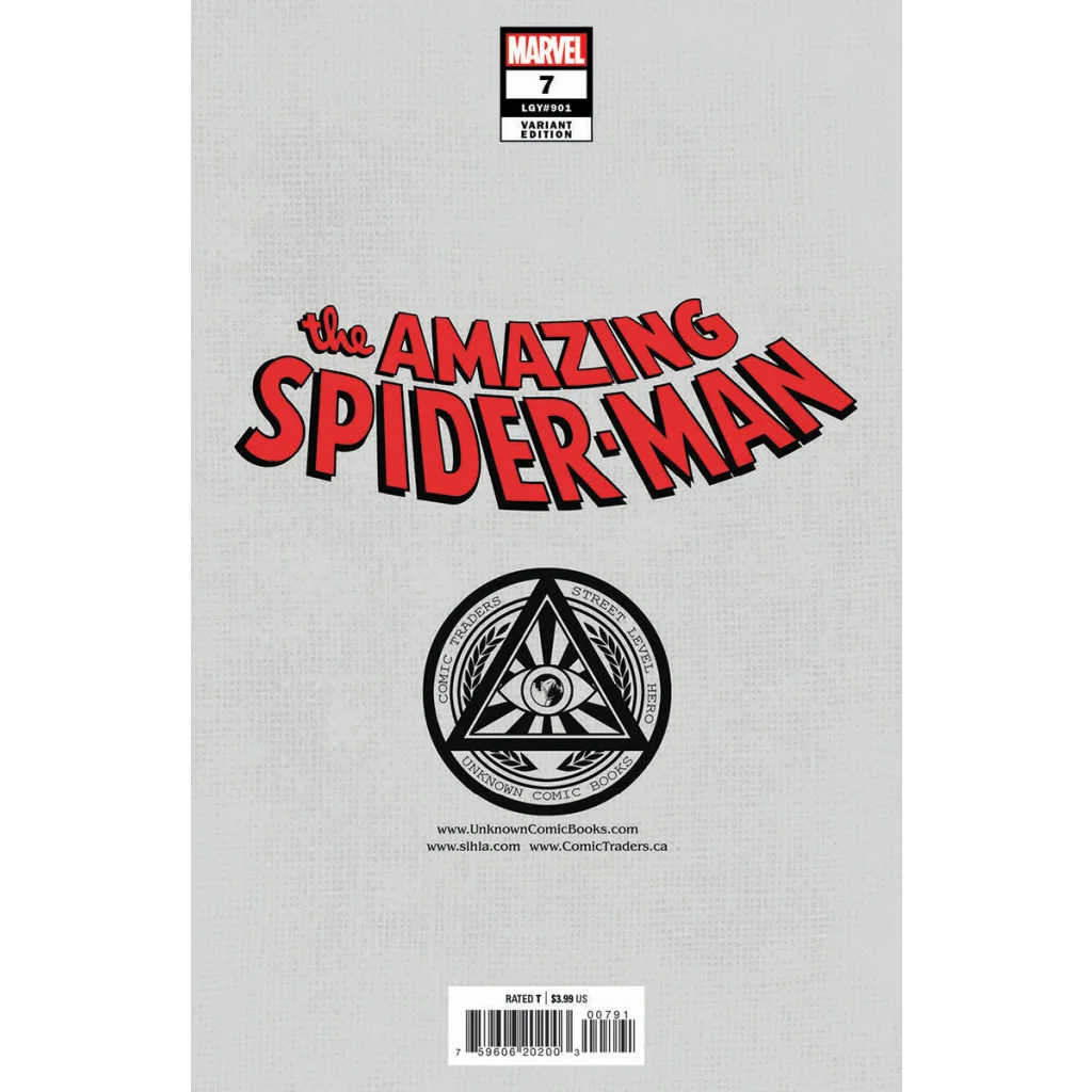 Marvels The Amazing Spider-Man comic book variant edition with Zeb Wells and Patrick Gleason art