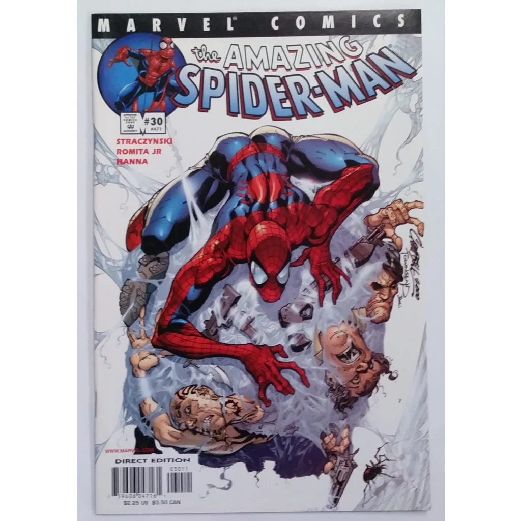 Amazing Spider-Man Issue 30 first Morlun appearance Marvel Comics cover