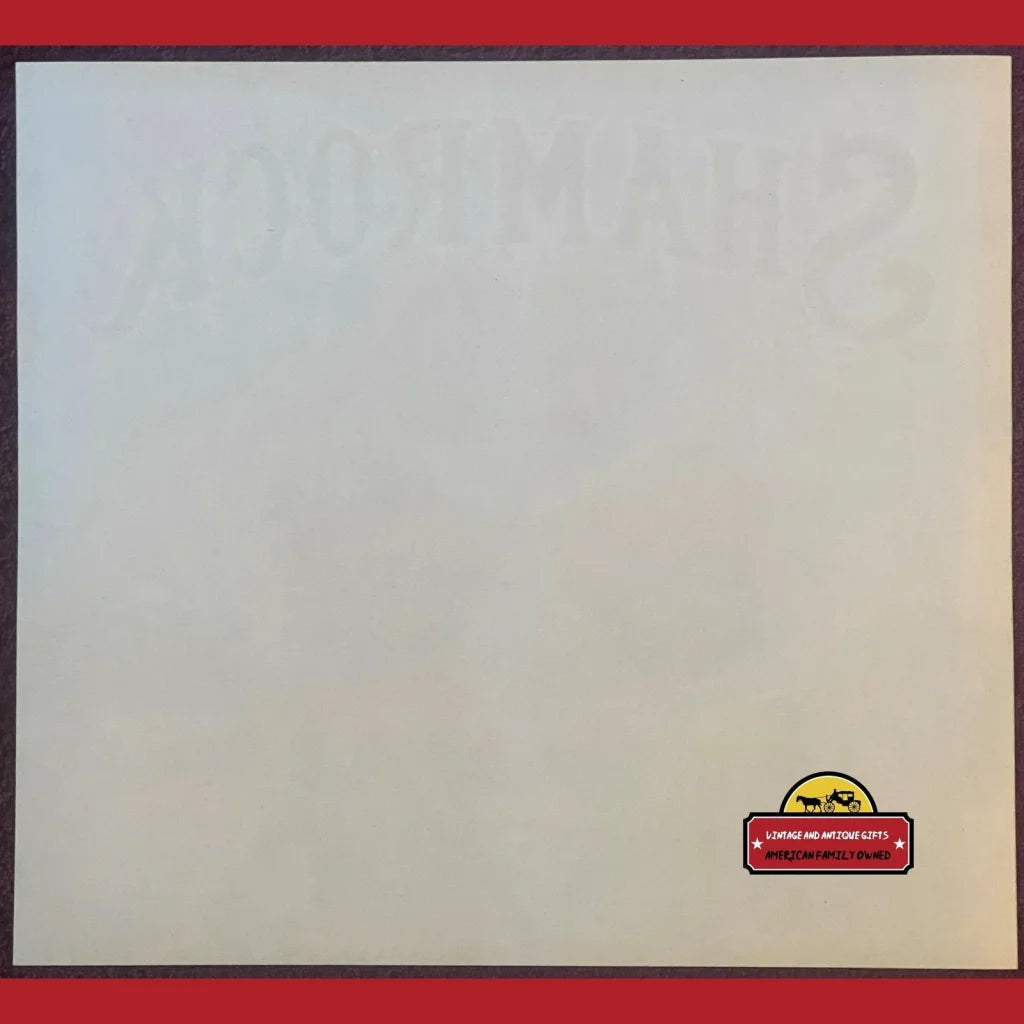 White canvas featuring a small red and yellow Sunkist crate label in the corner