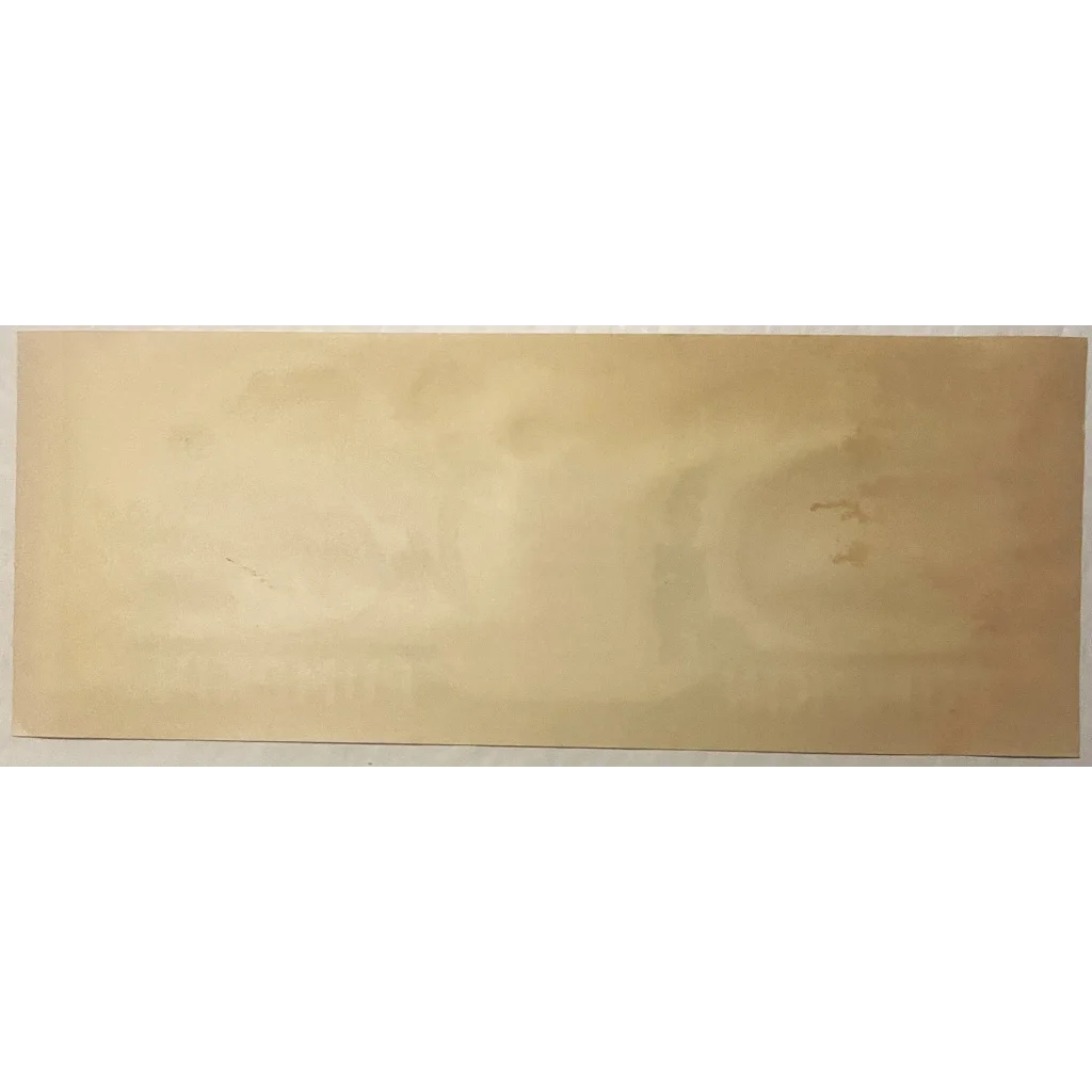 Light-colored wood sheet for displaying the Rare Antique Vintage 1930s Velvet Rose Can Label