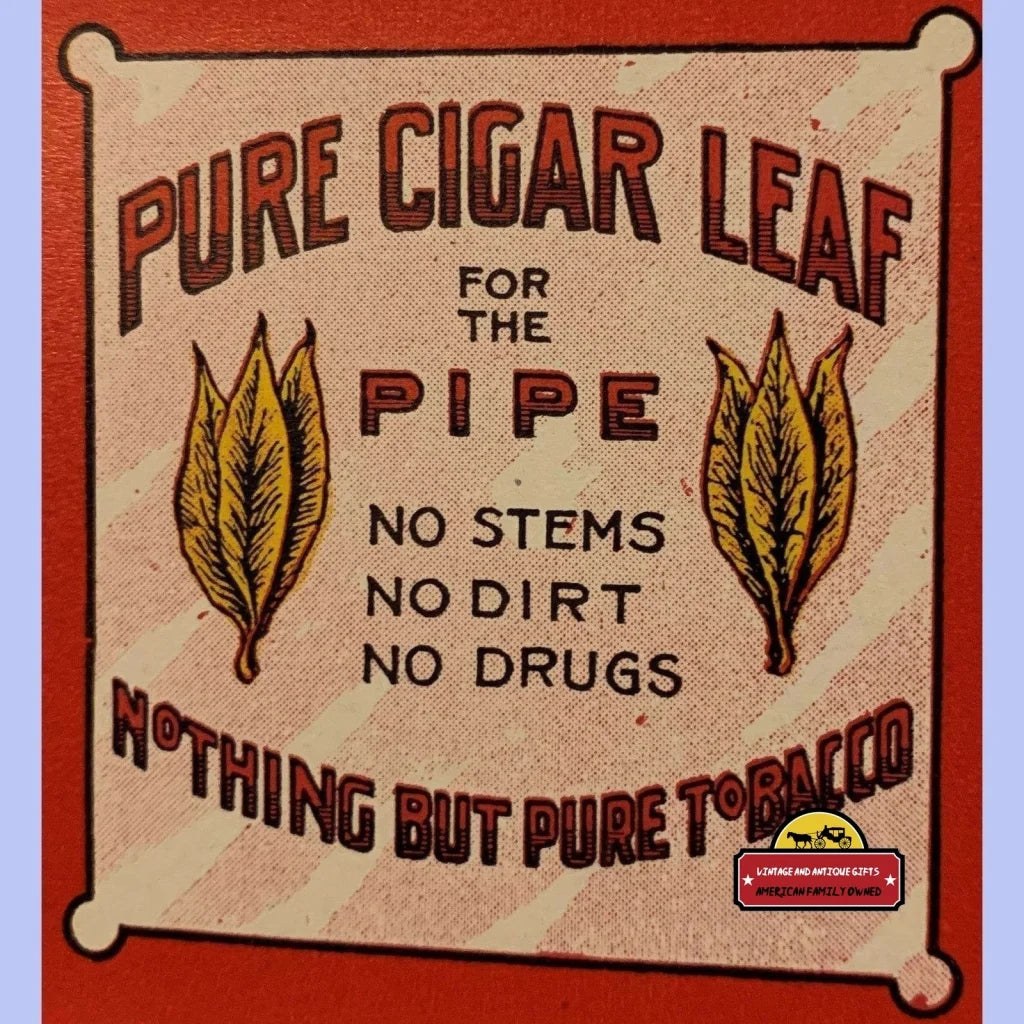Antique Vintage Bunny Smoking Tobacco Label 1910s - 1930s Advertisements and Cigar Labels | Tobacciana Rare 1910s-1930s