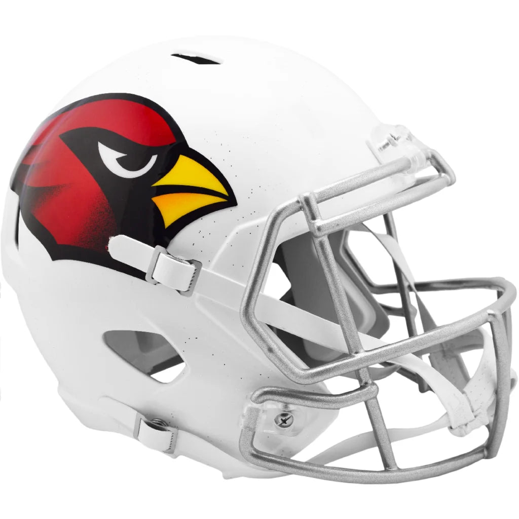 Arizona Cardinals NFL full size replica helmet in white with red accents