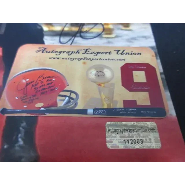 Pacino signed 8x10 photo Scarface collectible display with sports memorabilia images