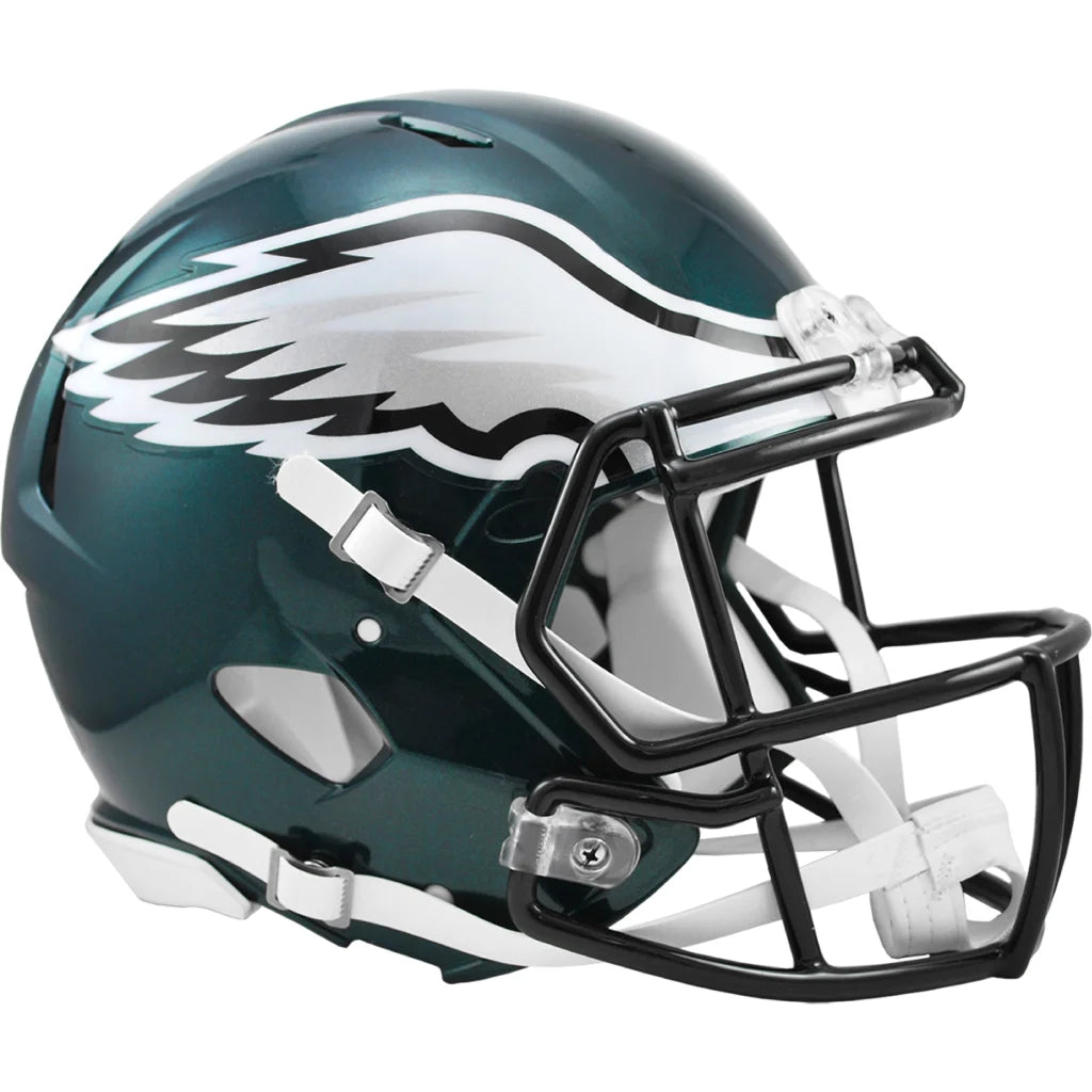 Authentic Philadelphia Eagles full size Riddell player helmet