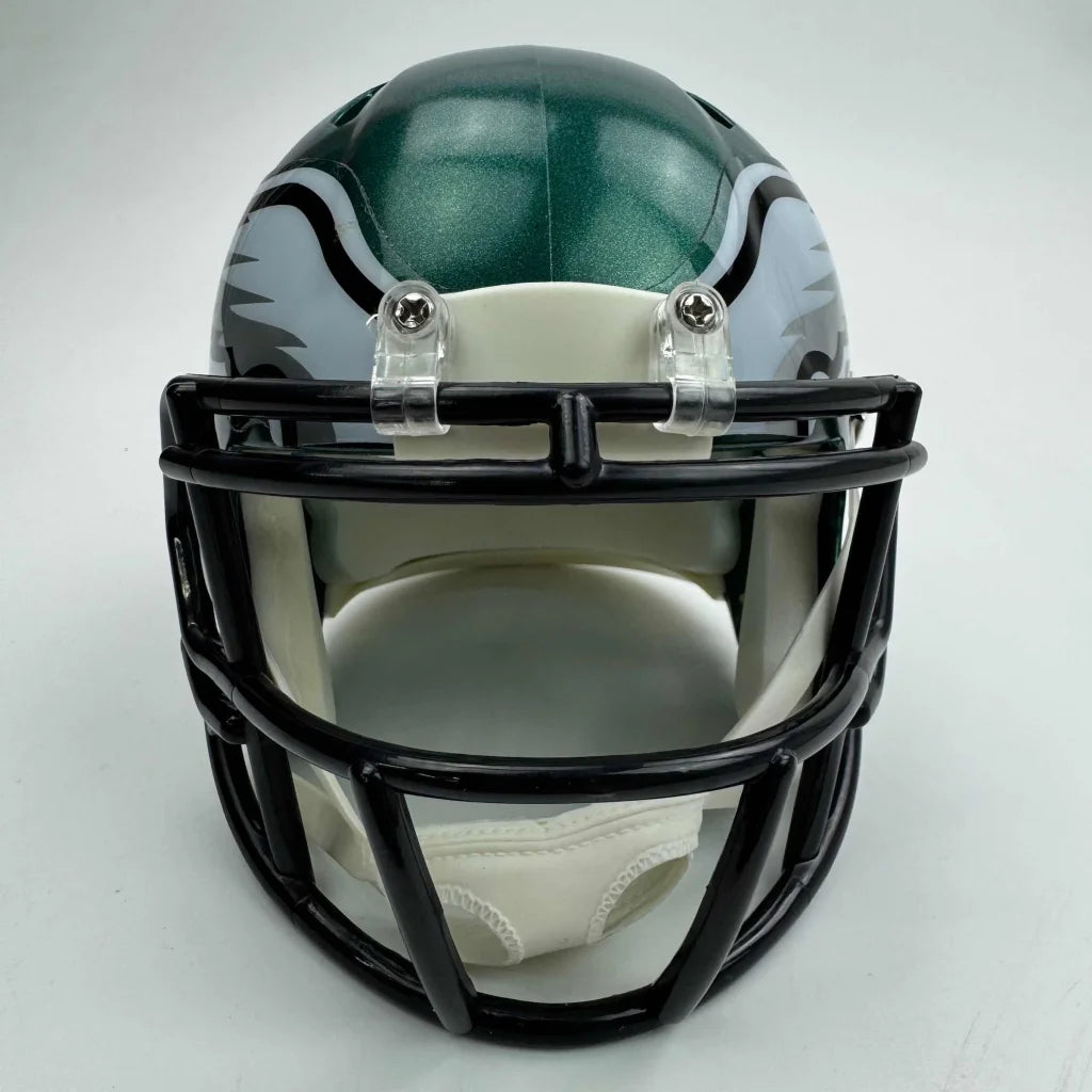Autographed Brandon Graham Philadelphia Eagles Mini Football Helmet JSA COA | Authenticated Signed Sports Collectible | vintageantiquesgifts.com