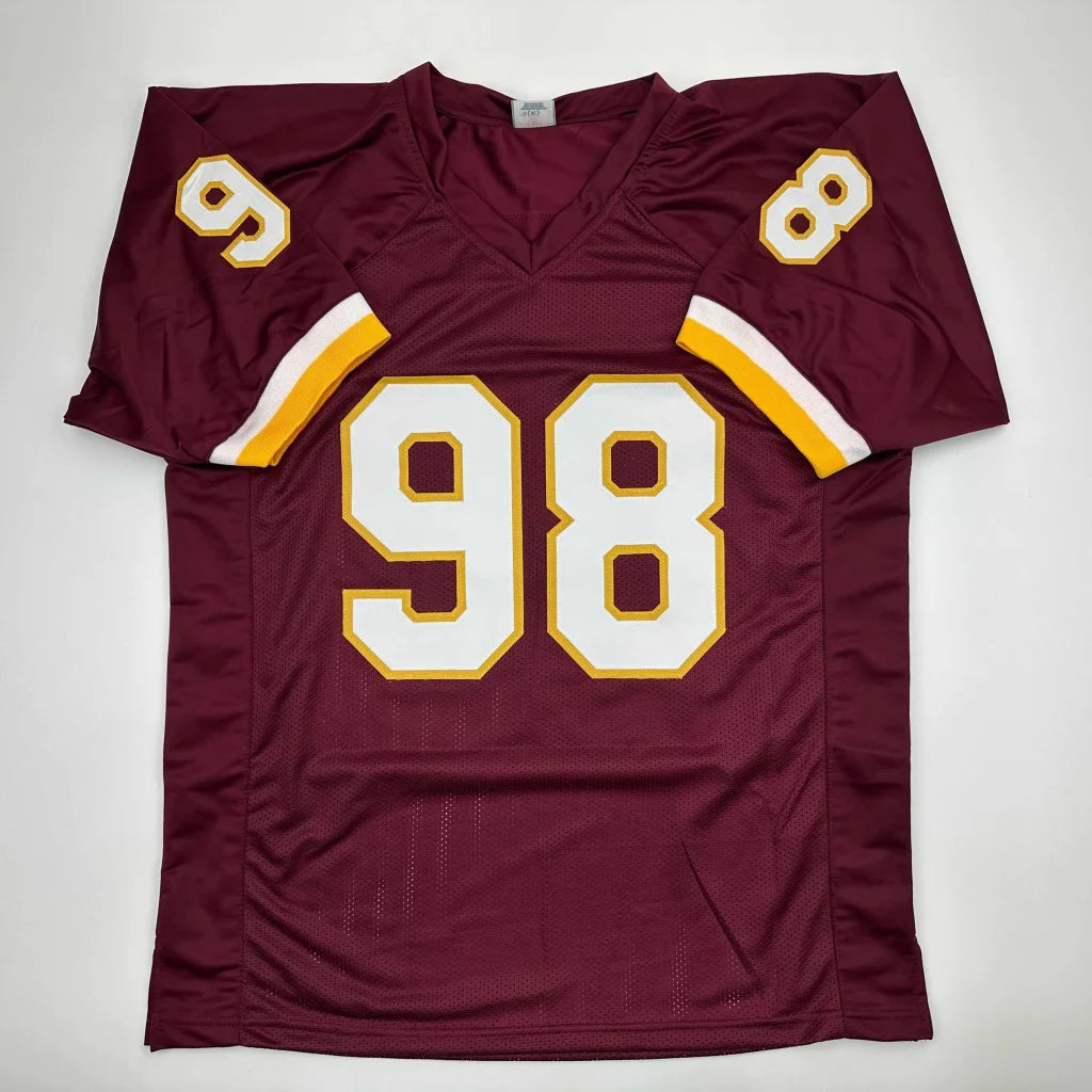 Autographed Brian Orakpo Washington Burgundy Football Jersey JSA COA | Authenticated Signed Sports Jersey | vintageantiquesgifts.com