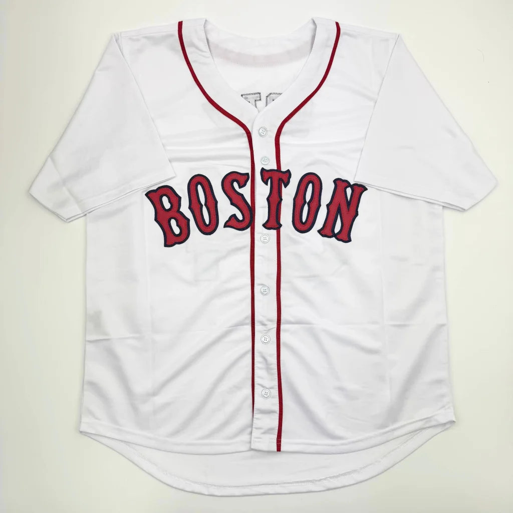 Autographed David Ortiz Boston White Baseball Jersey JSA COA | Authenticated Signed Sports Jersey | vintageantiquesgifts.com