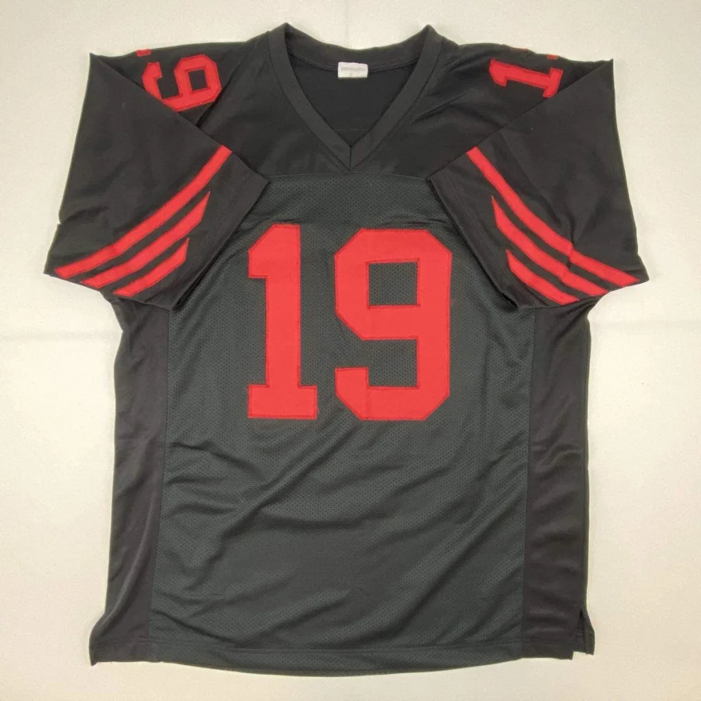 Autographed Deebo Samuel San Francisco Black Football Jersey JSA COA | Authenticated Signed Sports Jersey | vintageantiquesgifts.com