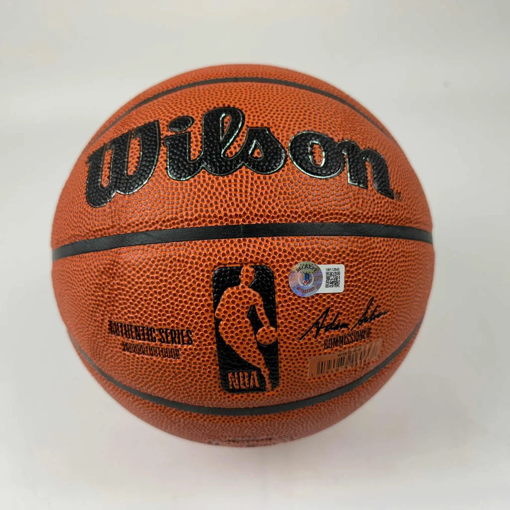 Autographed Dennis Rodman Full Size Wilson Basketball Beckett BAS COA | Certified Authentic Signed Memorabilia | vintageantiquesgifts.com