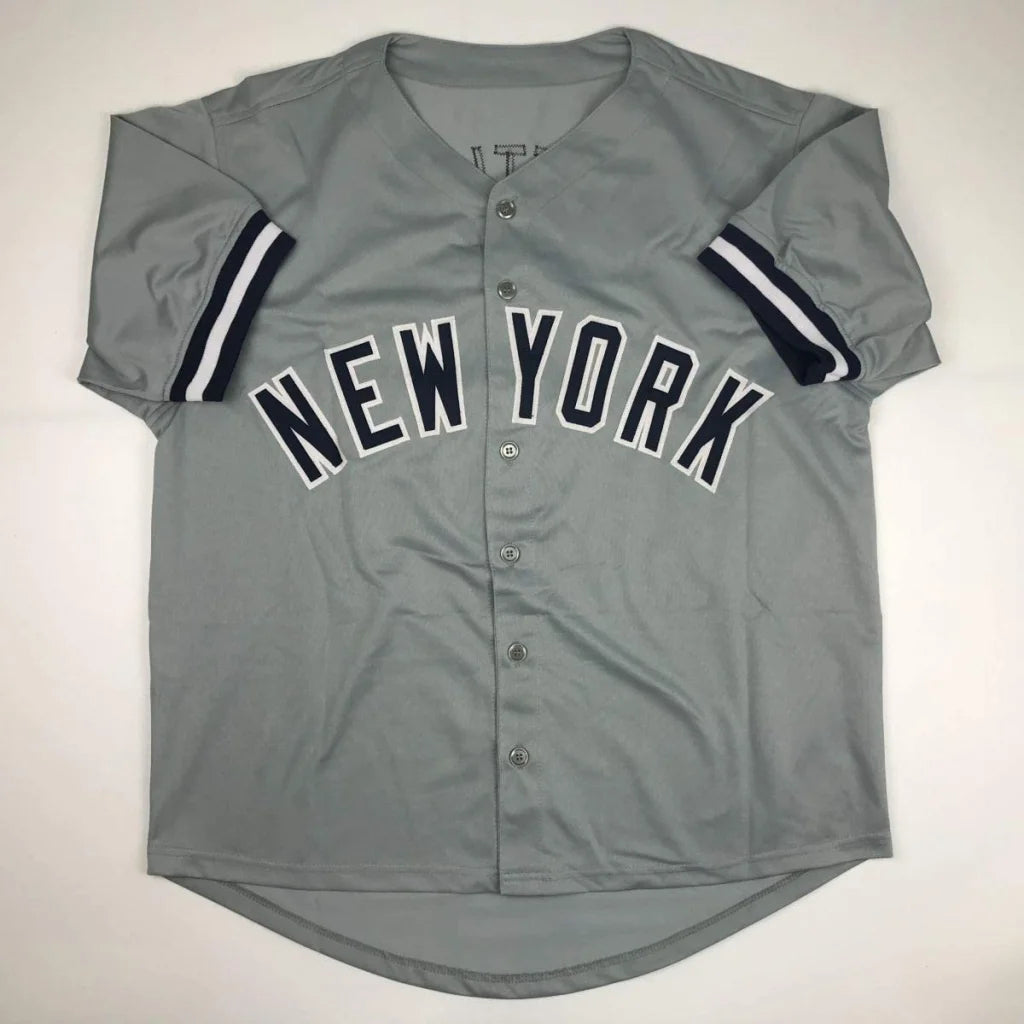Autographed Graig Nettles gray New York Yankees custom jersey JSA COA