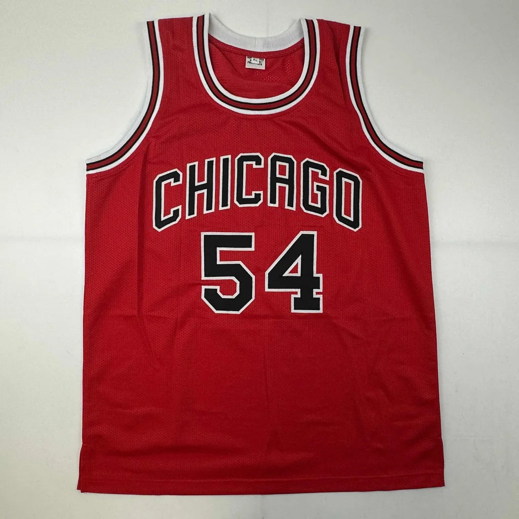 Autographed Horace Grant Chicago Red Basketball Jersey JSA COA | Authenticated Signed Sports Jersey | vintageantiquesgifts.com