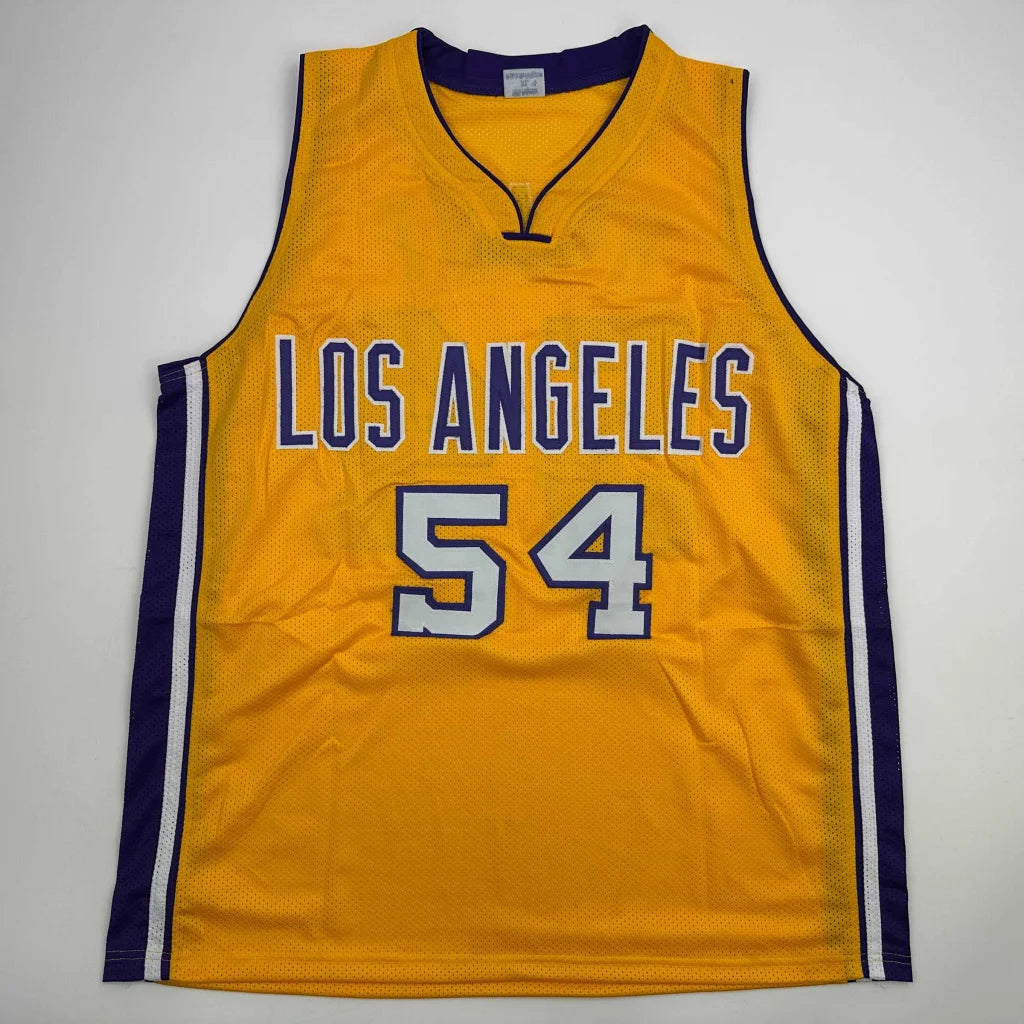 Autographed Horace Grant Los Angeles Yellow Basketball Jersey JSA COA | Authenticated Signed Sports Jersey | vintageantiquesgifts.com
