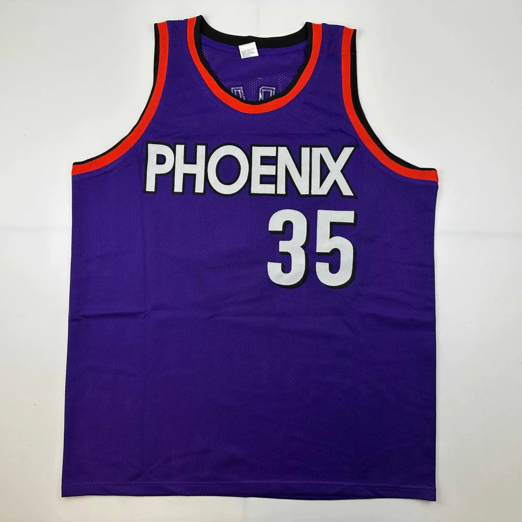 Purple Custom Jersey Kevin Durant for Professional Sports and Sports League Fans