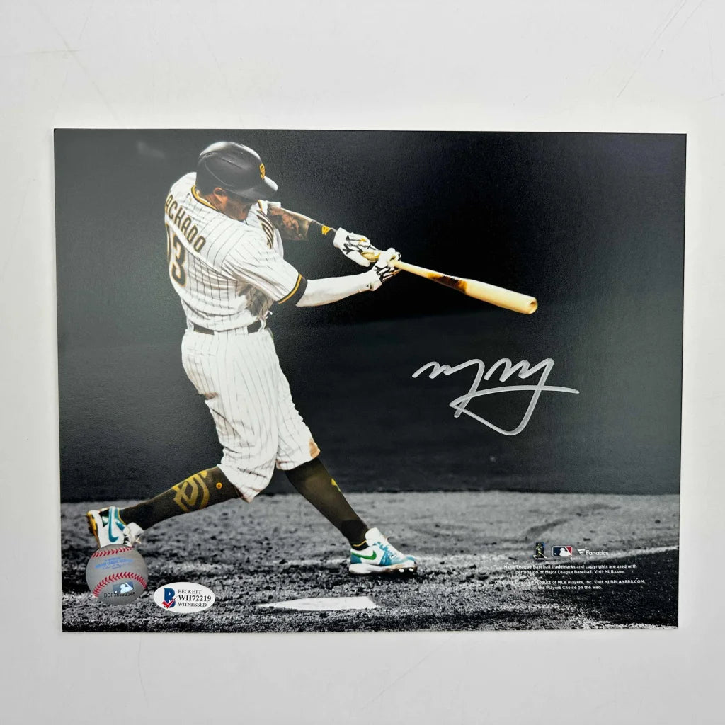 Signed Francisco Lindor autographed 8x10 baseball photo with Beckett COA