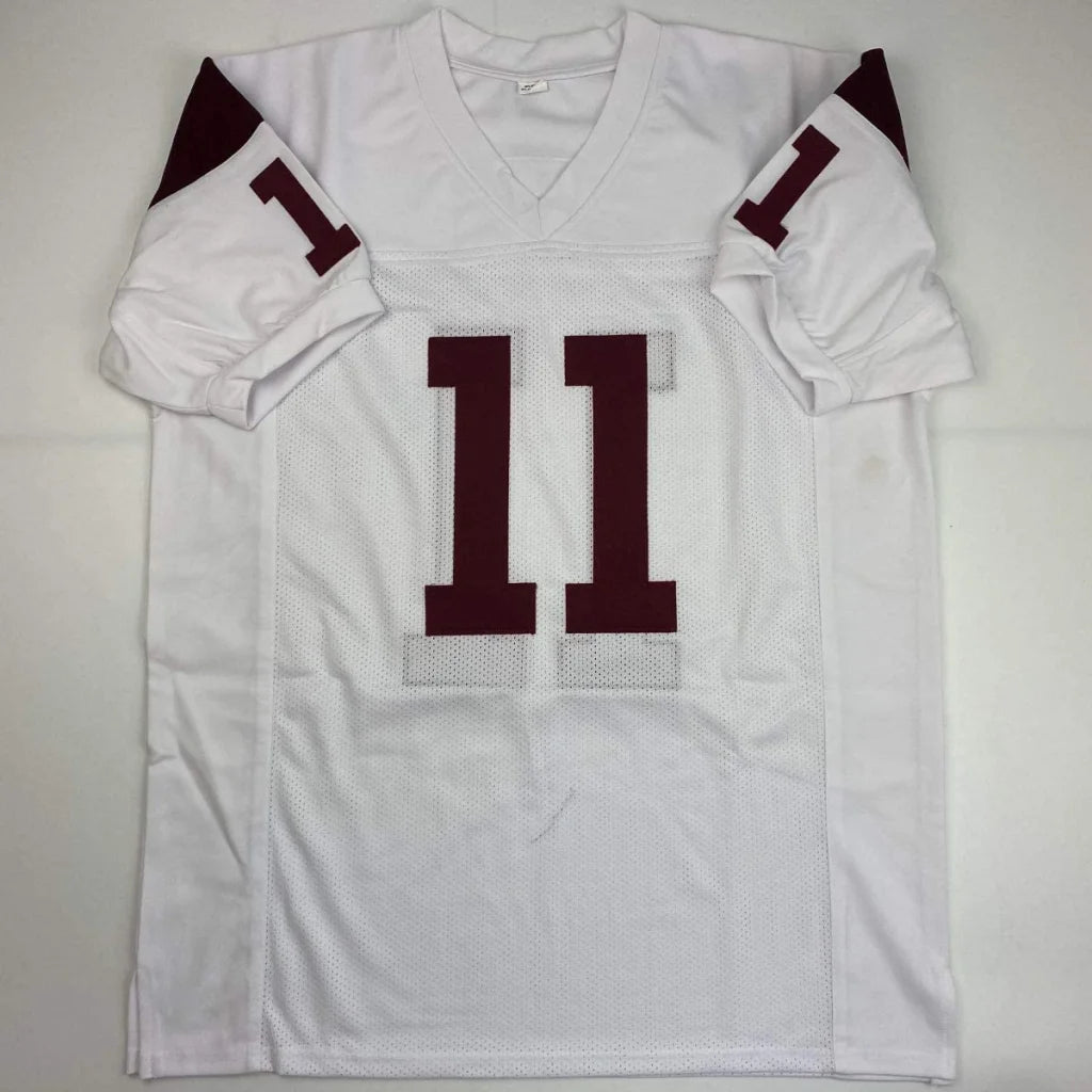 Autographed Matt Leinart 04 Heisman USC Southen Cal White College Football Jersey JSA COA | Authenticated Signed Sports Jersey | vintageantiquesgifts.com