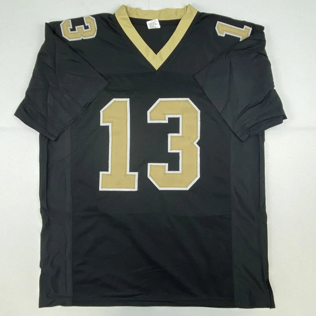 Autographed Michael Thomas New Orleans Black Football Jersey JSA COA | Authenticated Signed Sports Jersey | vintageantiquesgifts.com