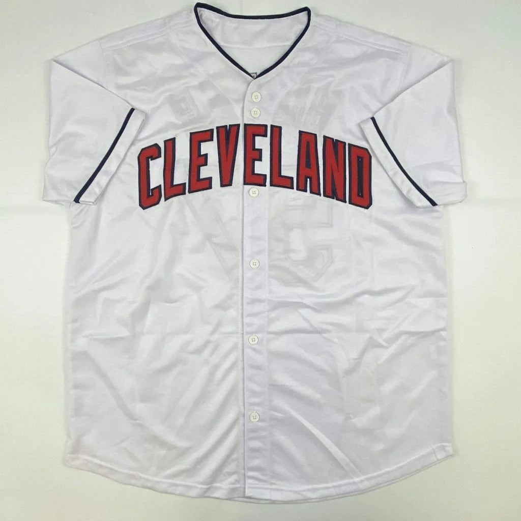 Autographed Shane Bieber Cleveland White Baseball Jersey JSA COA | Authenticated Signed Sports Jersey | vintageantiquesgifts.com