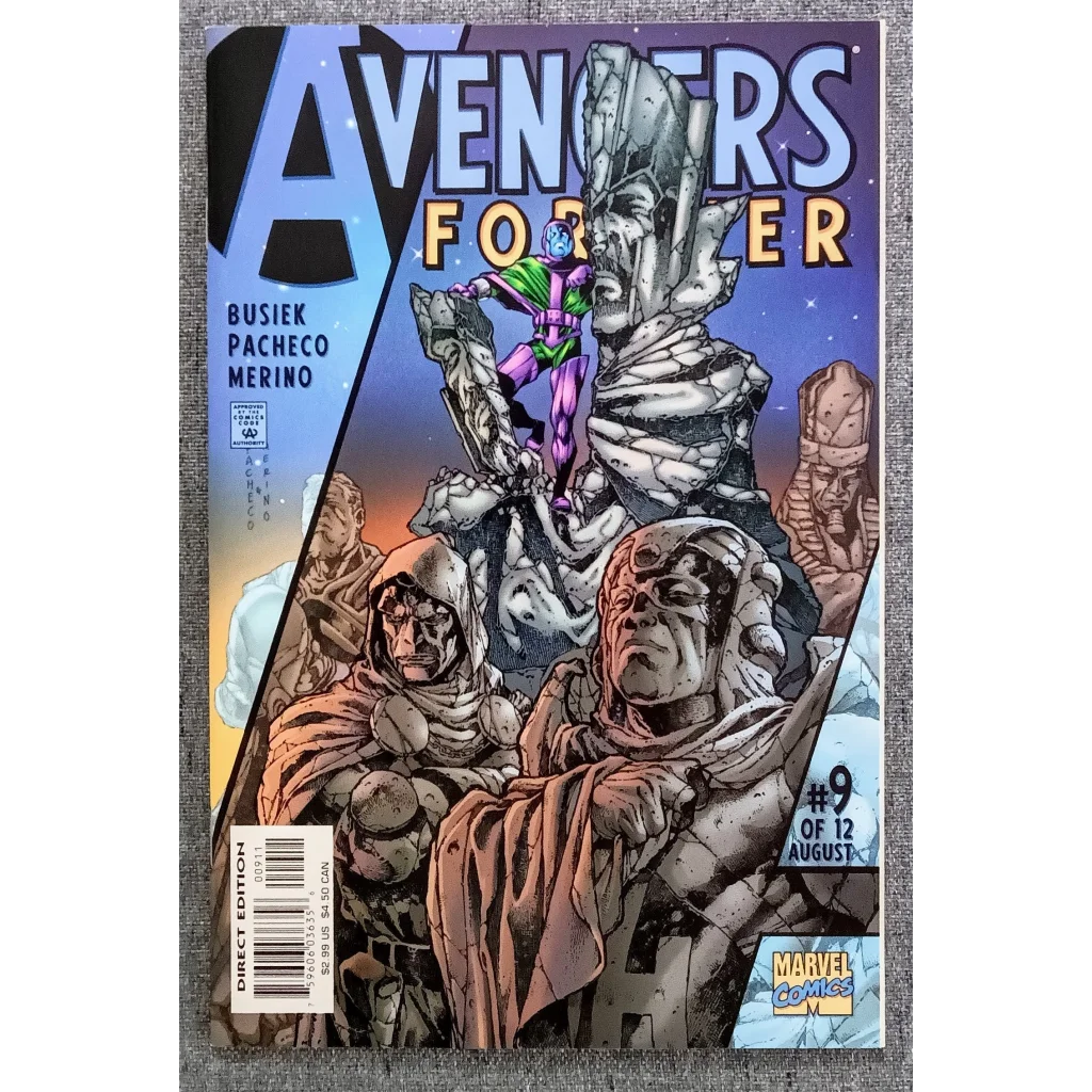 Marvel Comics Avengers Forever #9 cover with cosmic entity