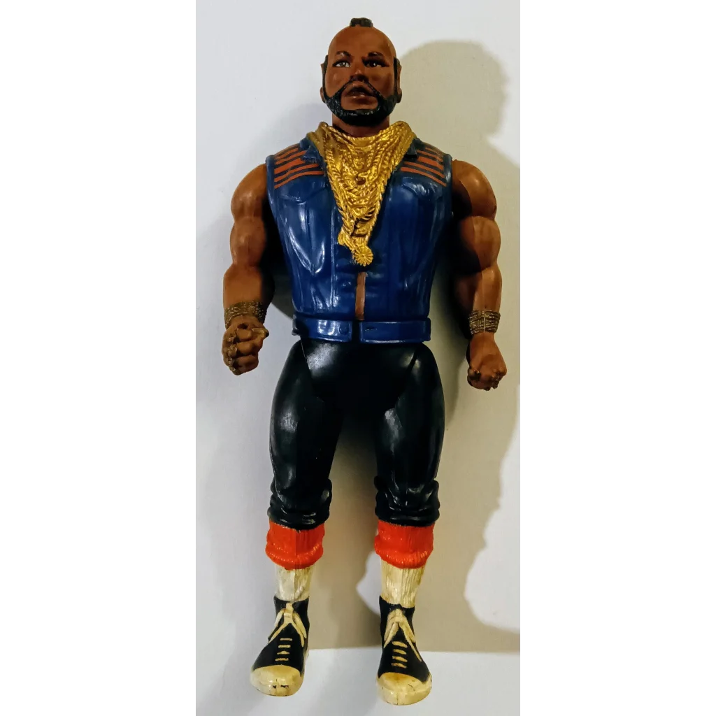 Vintage BA Baracus 1983 A-Team Action Figure with Mr. Cannell Toy