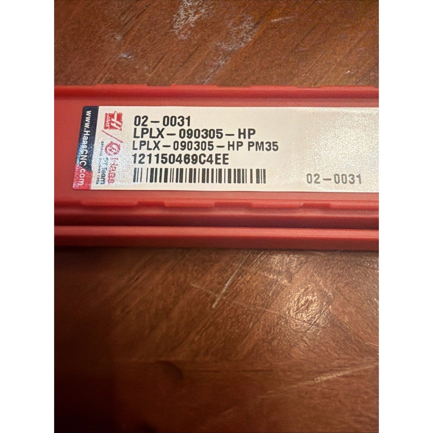 Haas LPLX 090305 HP PM35 Inserts 02-0031 (3pcs) Carbide