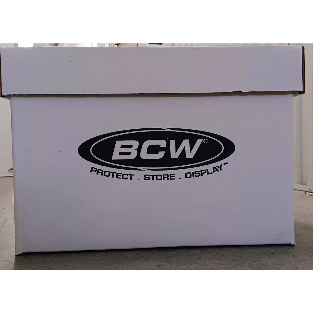 BCW short comic storage box holds 100+ comics