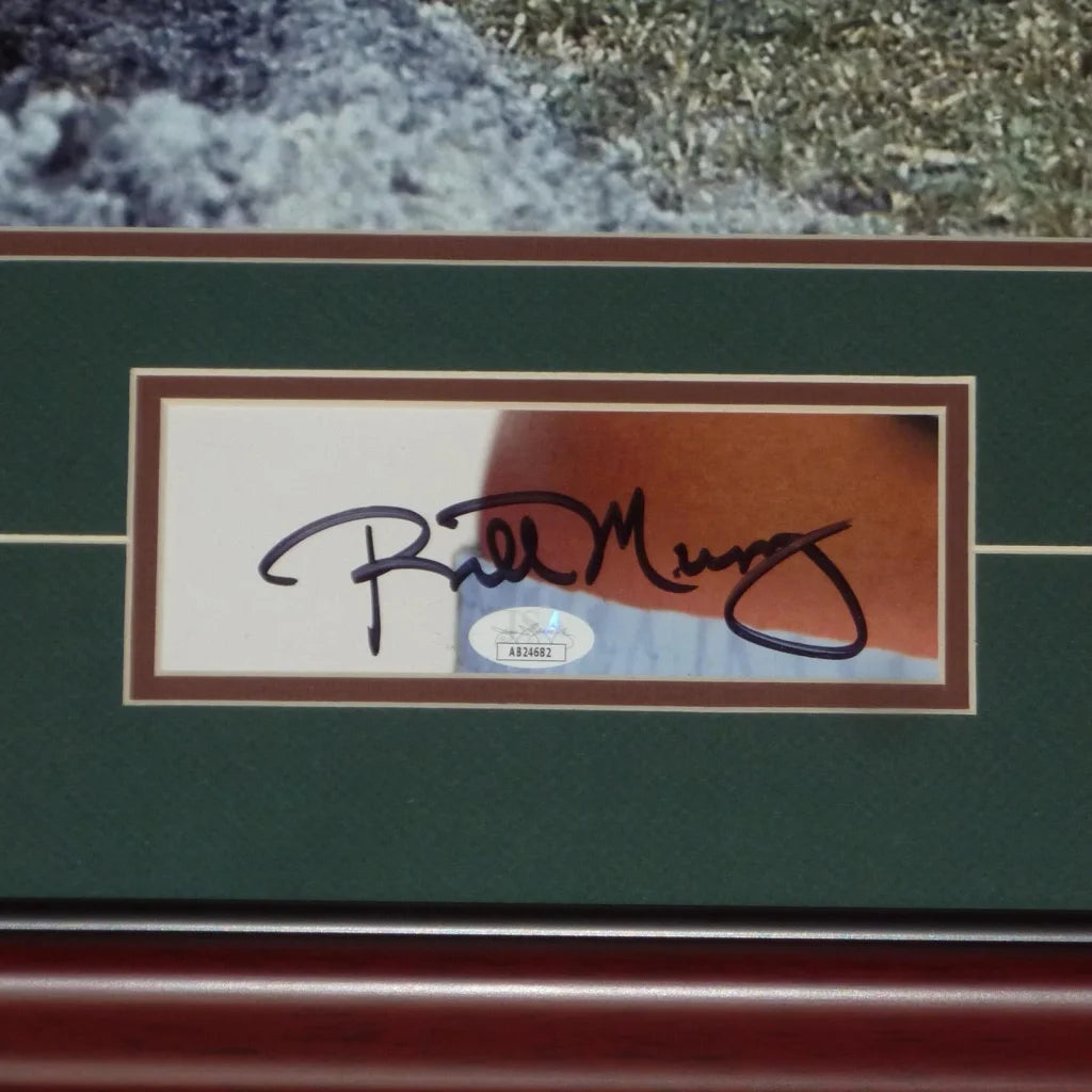 Deluxe framed 16x20 photo of Bill Murray autographed Caddyshack gopher scene