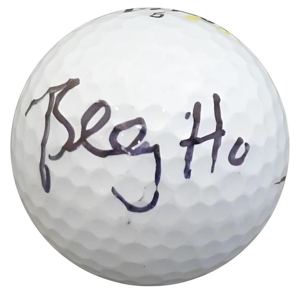 Billy Horschel autographed golf ball with Beg Ho signature