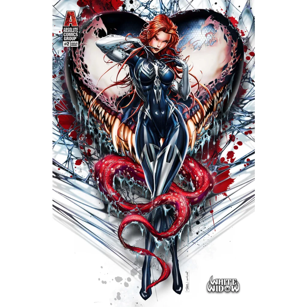 Black Widow Venom Suit cosplay variant trade exclusive