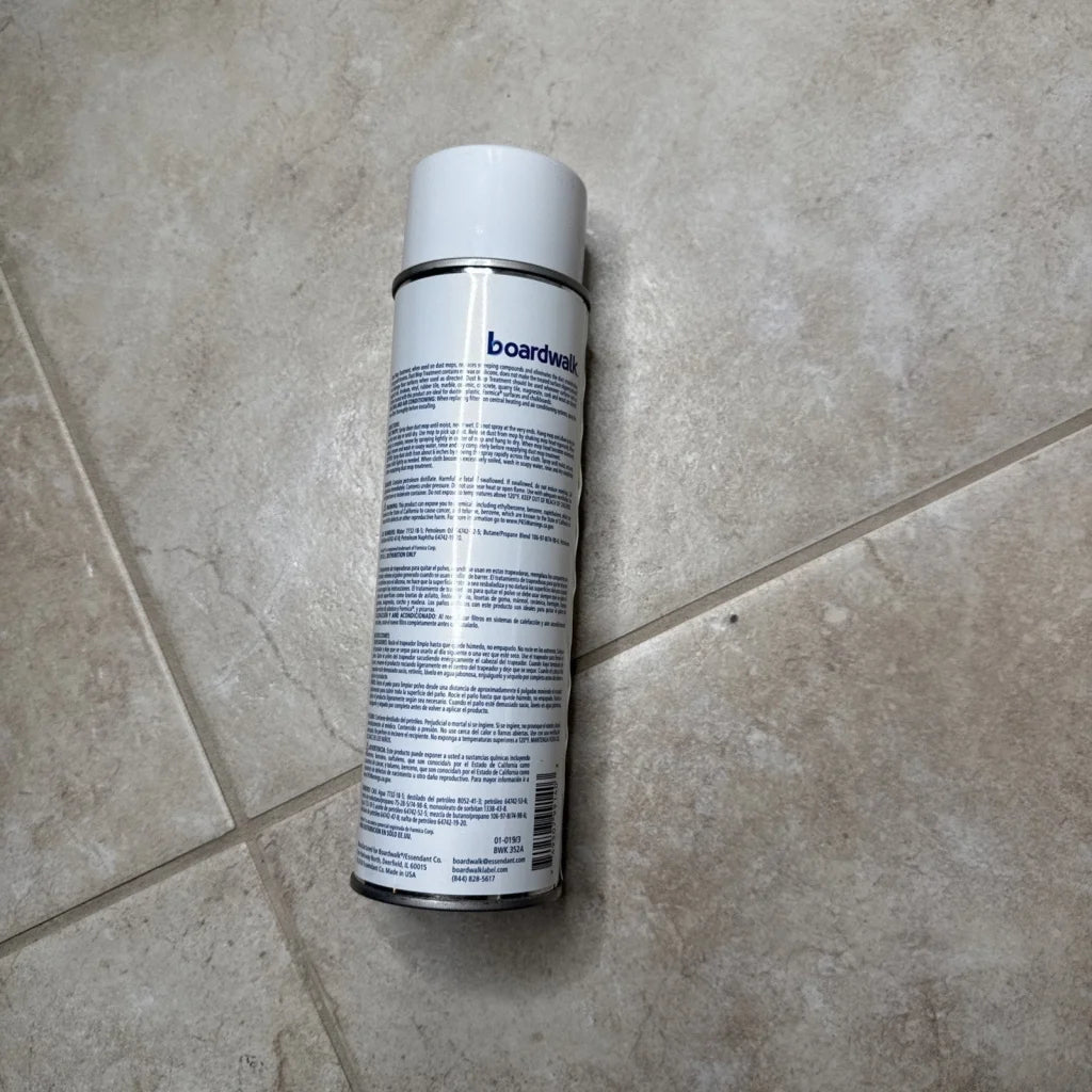 Silver Boardwalk 352AEA 18 oz pine scent spray dust mop treatment aerosol can