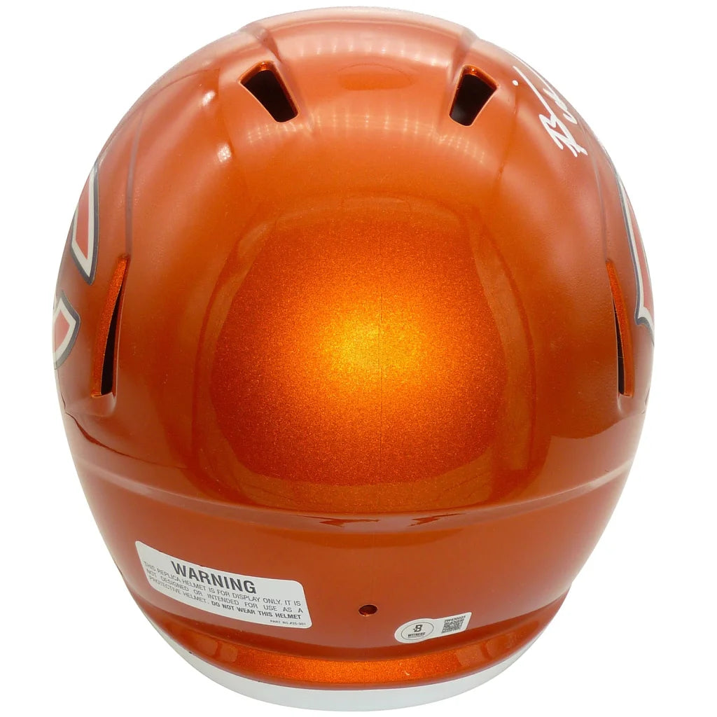 Brian Urlacher autographed Flash Alternate Bears replica helmet