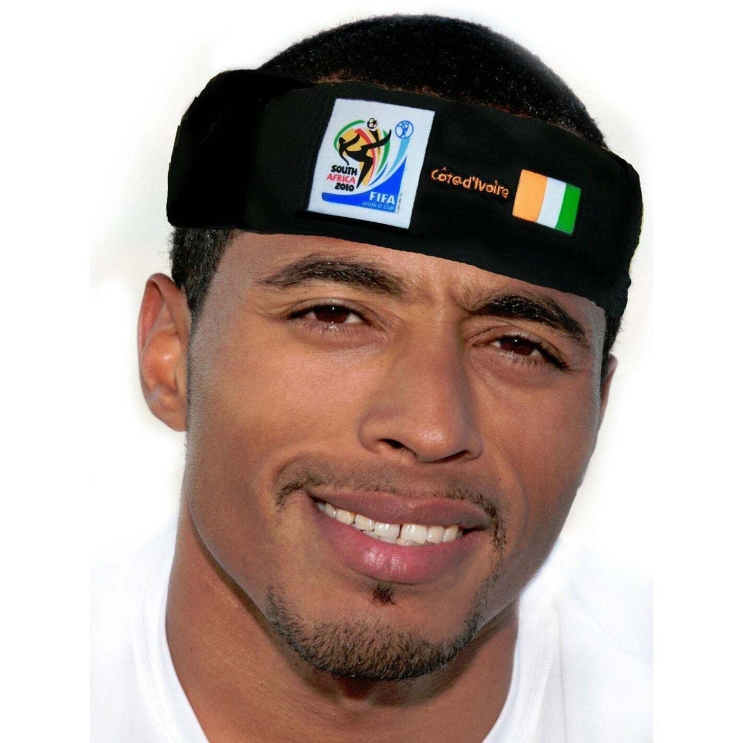 Ivory Coast World Cup Soccer Headband – Official FIFA Licensed Retro Fan Gear