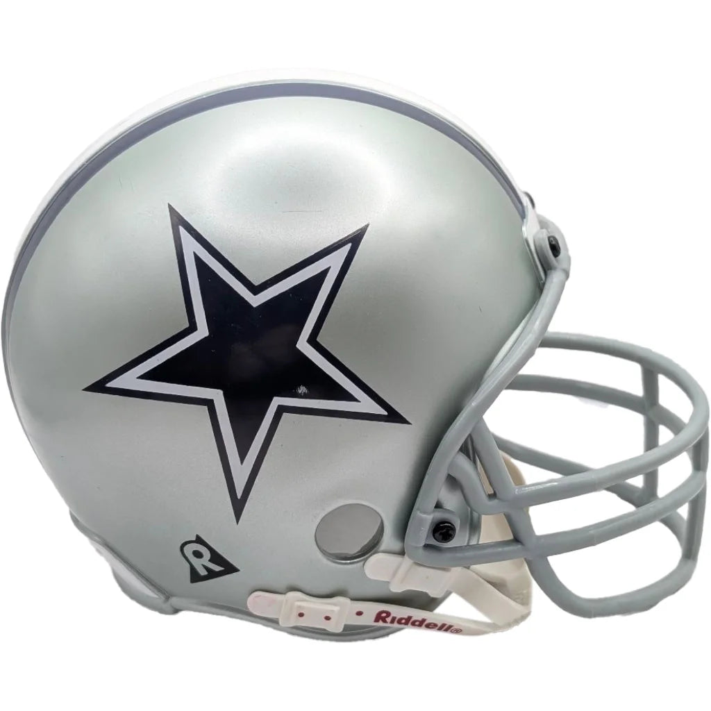 Dallas Cowboys Riddell mini helmet with black star
