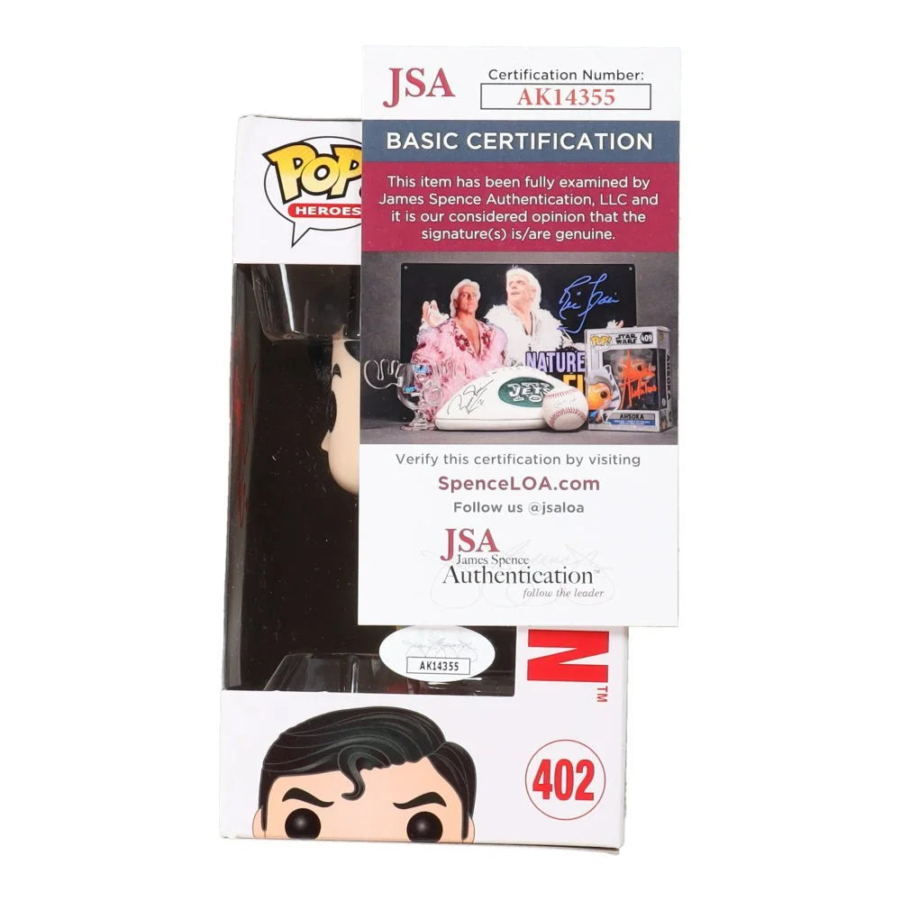 Dean Cain signed Superman Funko Pop figure with JSA authentication for collectors