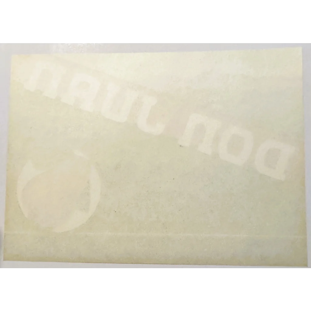 Faded sticker on Discover Vintage 1940s Don Juan Pears San Juan crate label