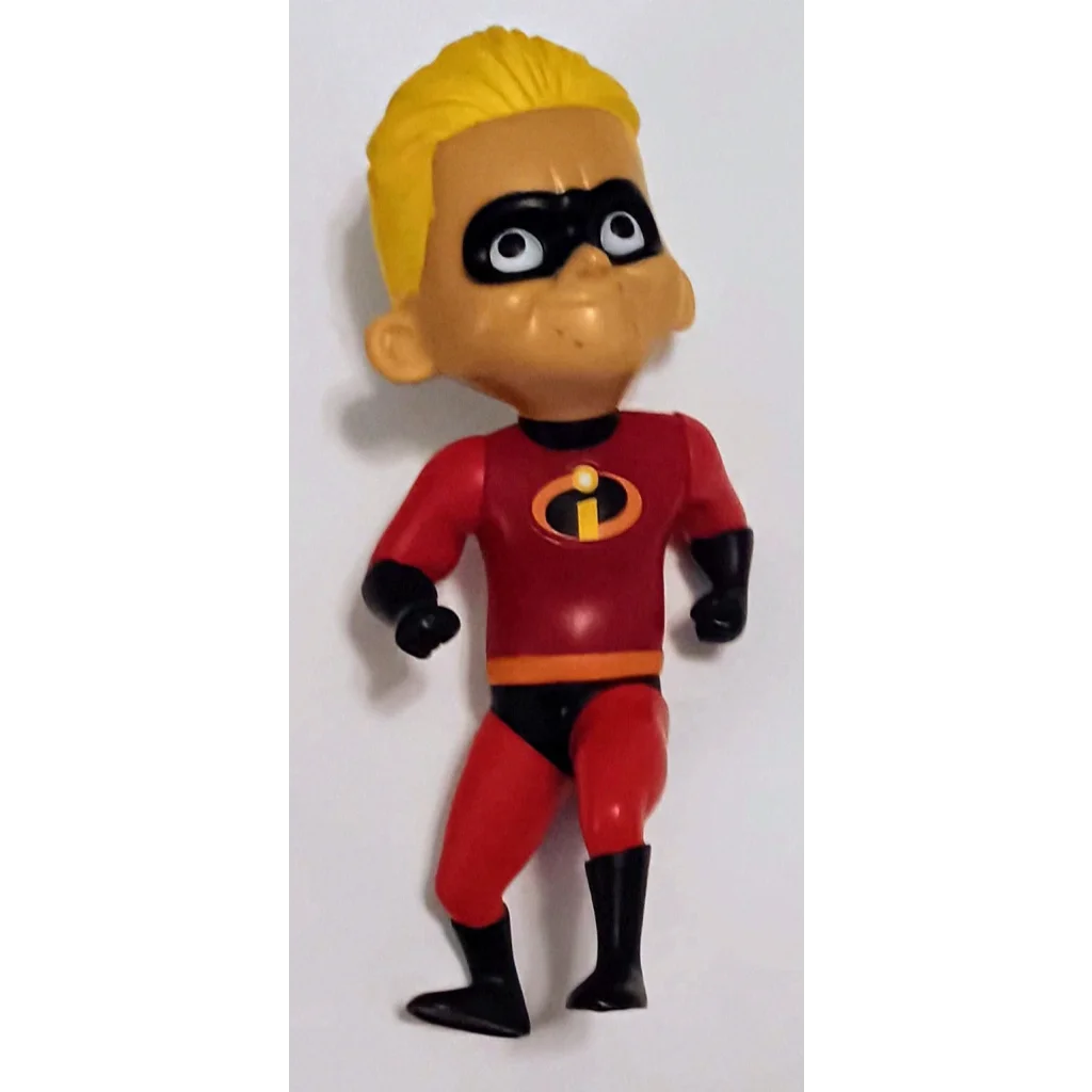 Red and black Dash Incredibles Disney Happy Meal toy figure 2005