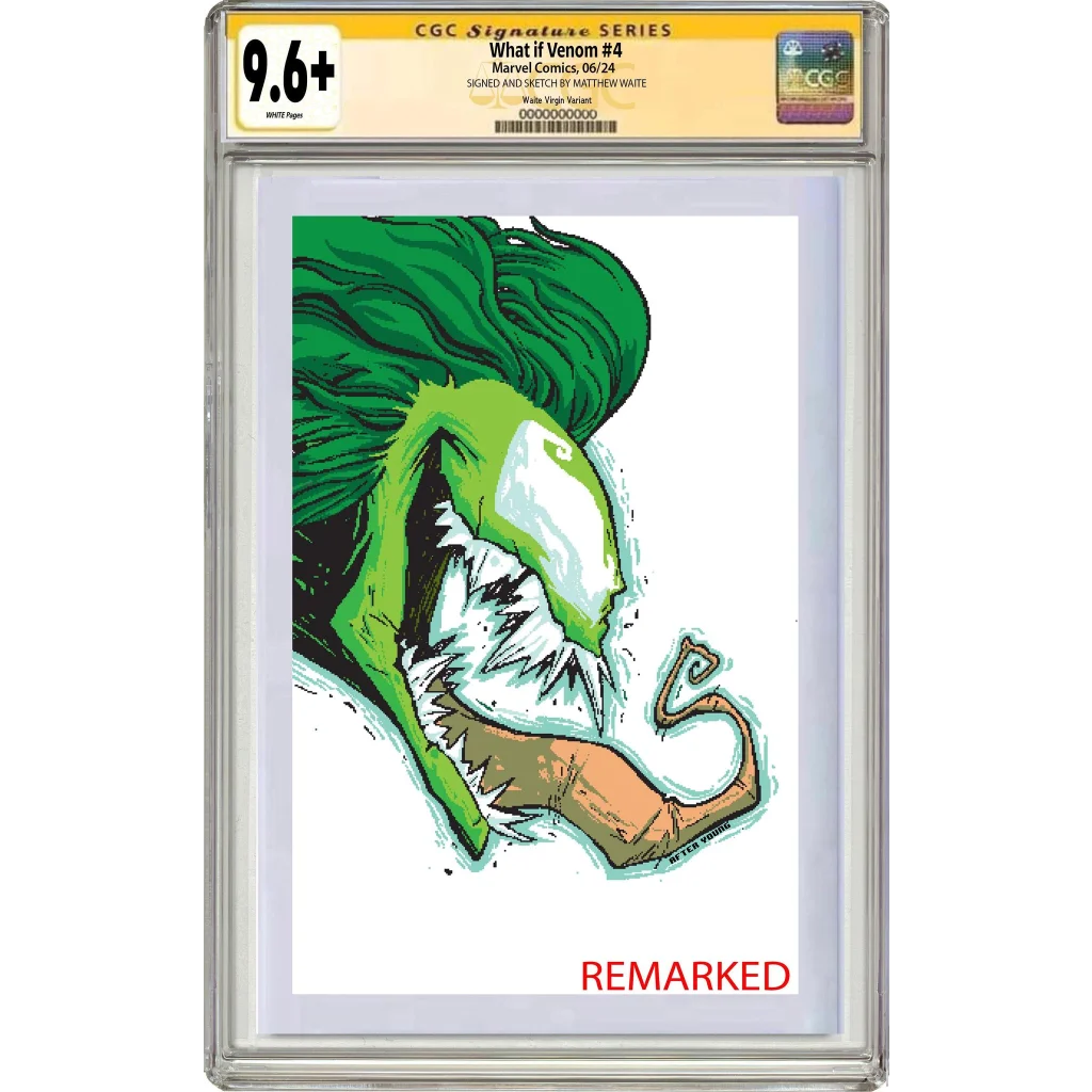 Eddie Brock Venom green dragon plush toy with sharp teeth