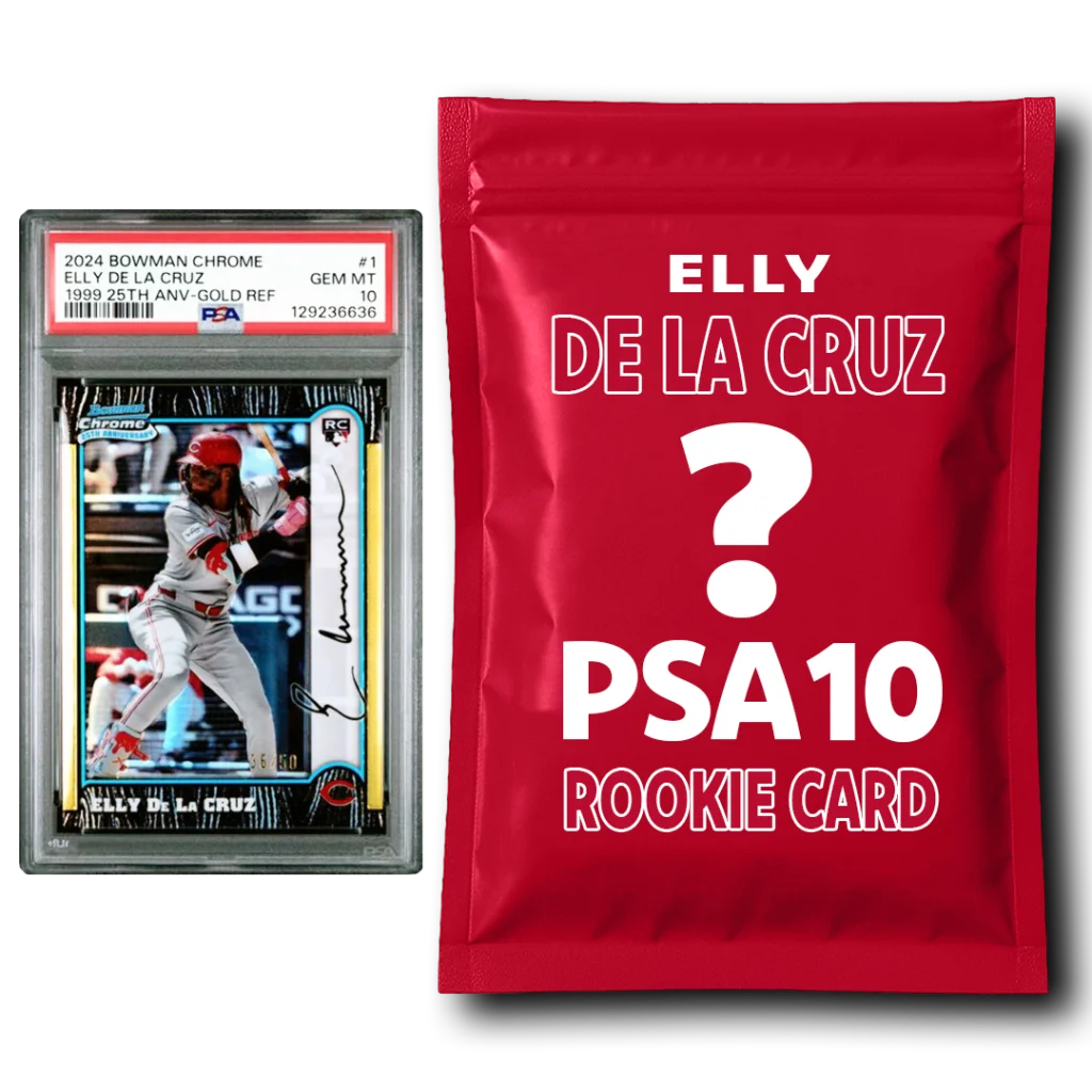 2024 Bowman Chrome Elly De La Cruz rookie RC baseball card PSA 10 gem mint